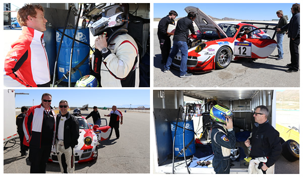 Dr. Marmureanu and the Porsche Team